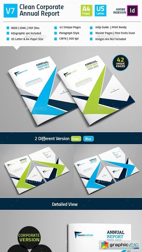 Clean Annual Report Brochure_Indesign Layout_V7