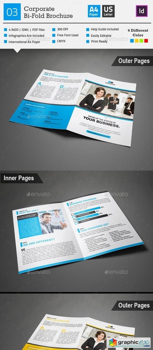 Corporate Bi-Fold Brochure 03