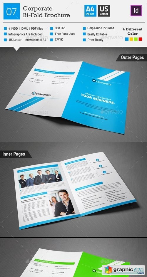 Corporate Bi-fold Brochure 07