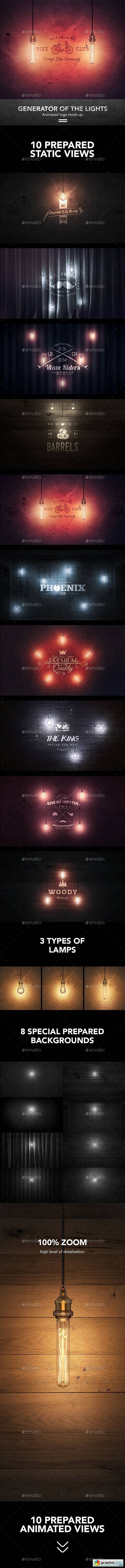 Creator Logo Mock-up / Lighting Edition