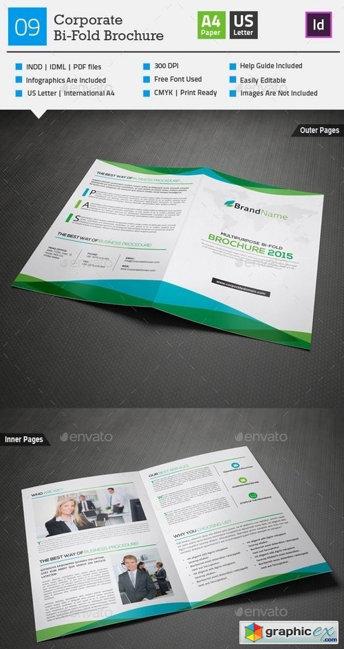 Multipurpose Bi-fold Brochure 09