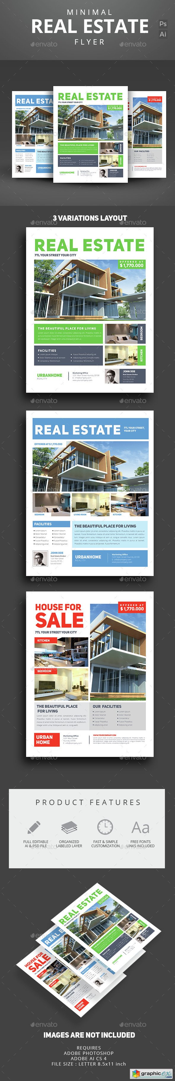 Minimal Real Estate Flyer