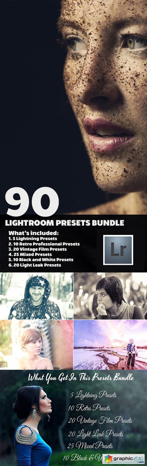 90 Lightroom Presets Bundle