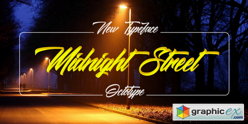 Midnight Street Script Font