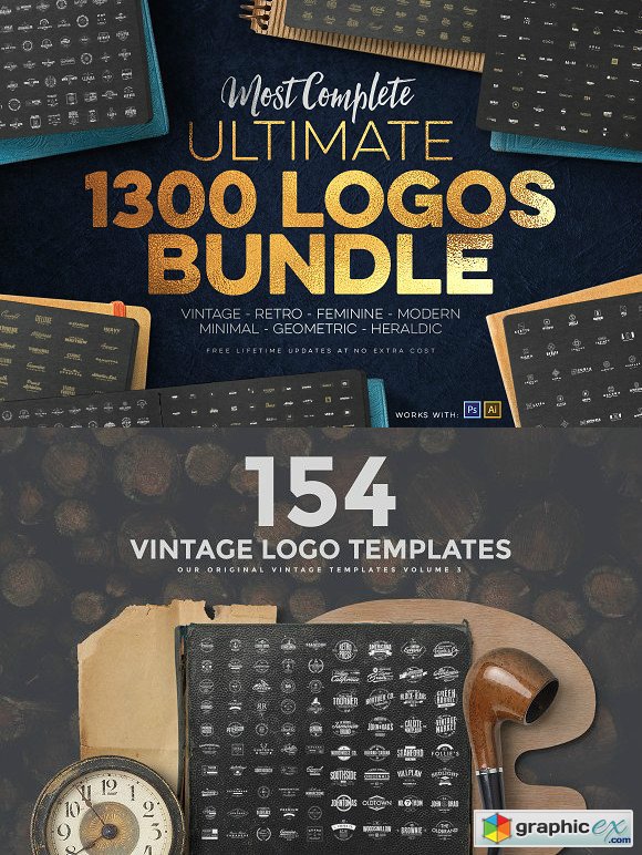 1300 Logos Ultimate Megabundle