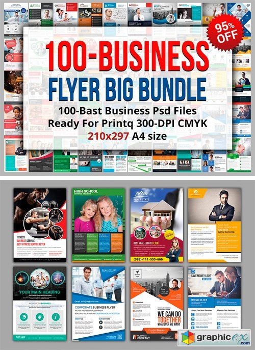 100-Best Business Flyer Bundle