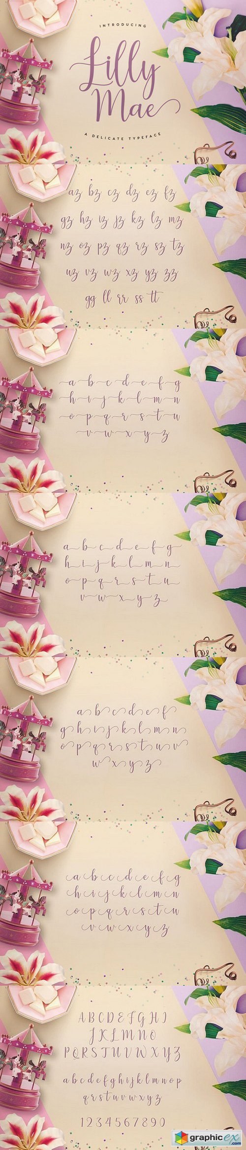 Lilly Mae font