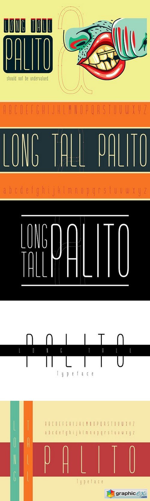 Long Tall Palito Font