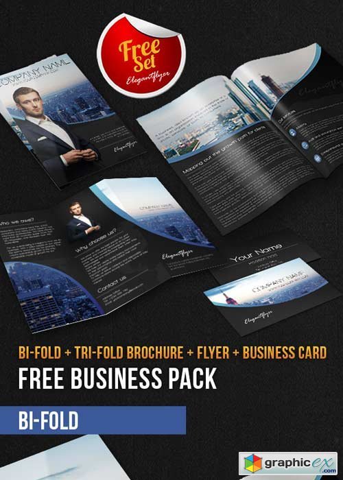 Business Brochure Pack V7 PSD Template