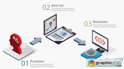 Process Infographic Vol2 - Slide Material