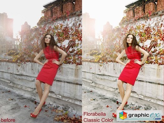 Florabella Classic Workflow Photoshop Actions