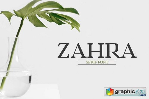 Zahra Serif Font