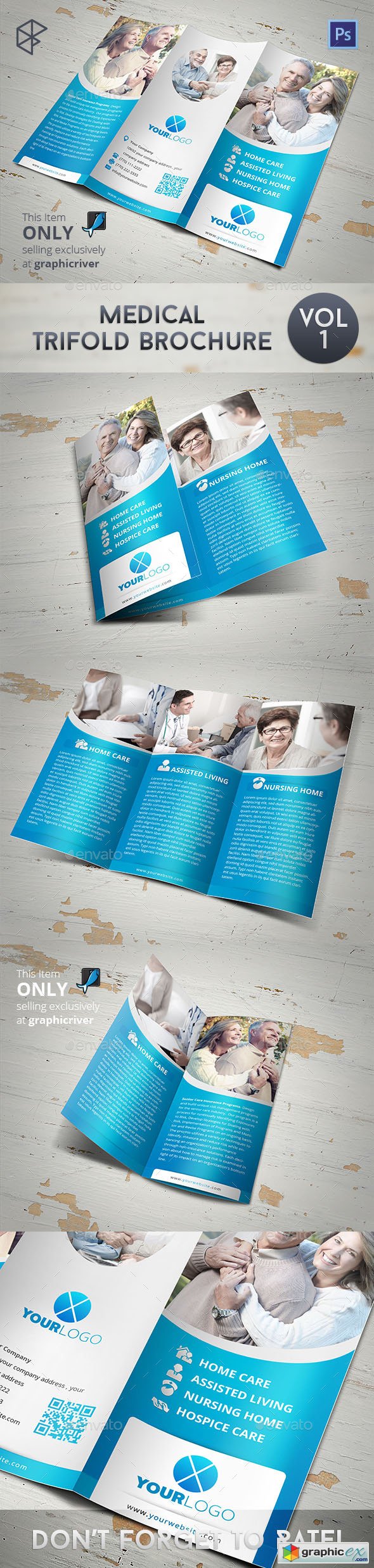 Medical Tri-fold Brochure 7828729