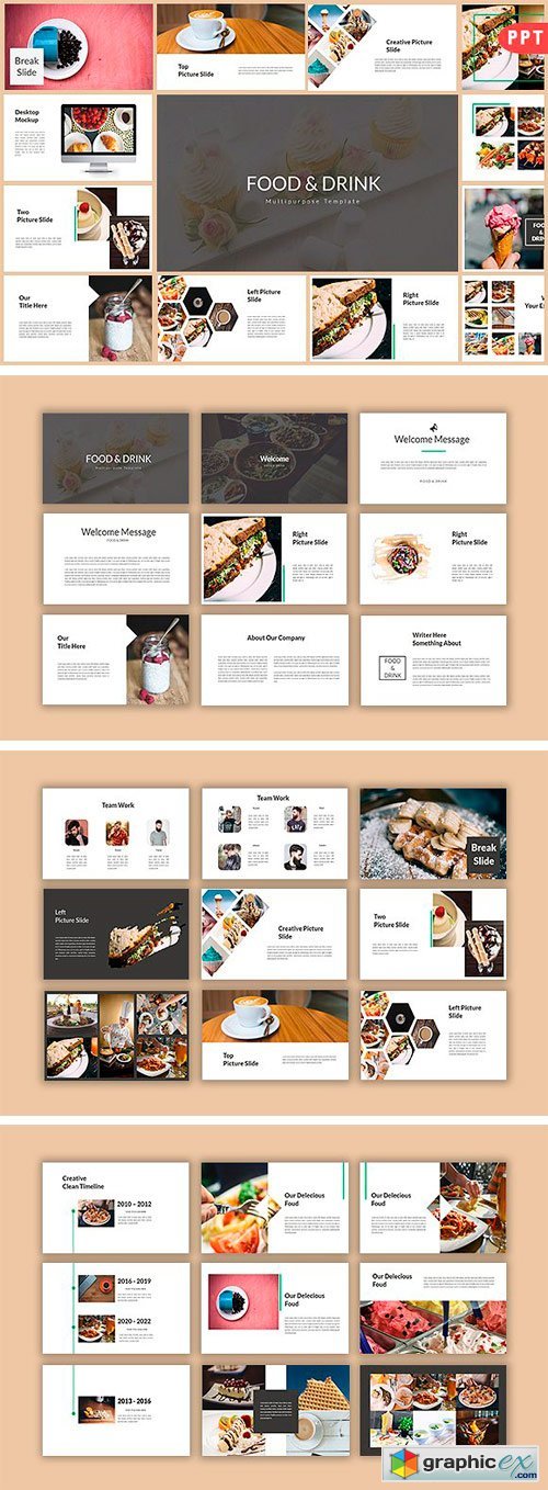 Food & Drink Multipurpose Powerpoint