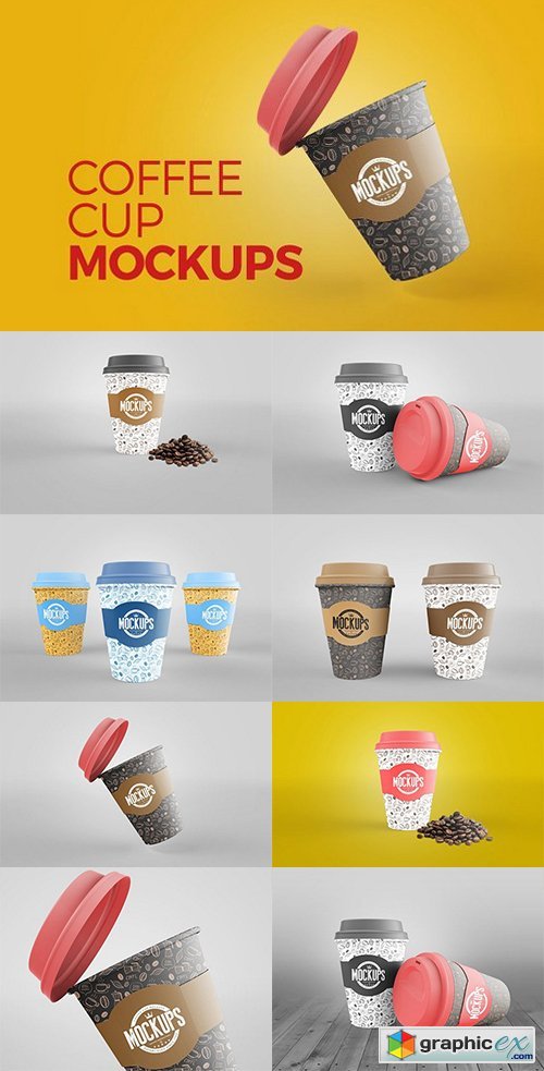 Coffee Cup Mockups Vol.1