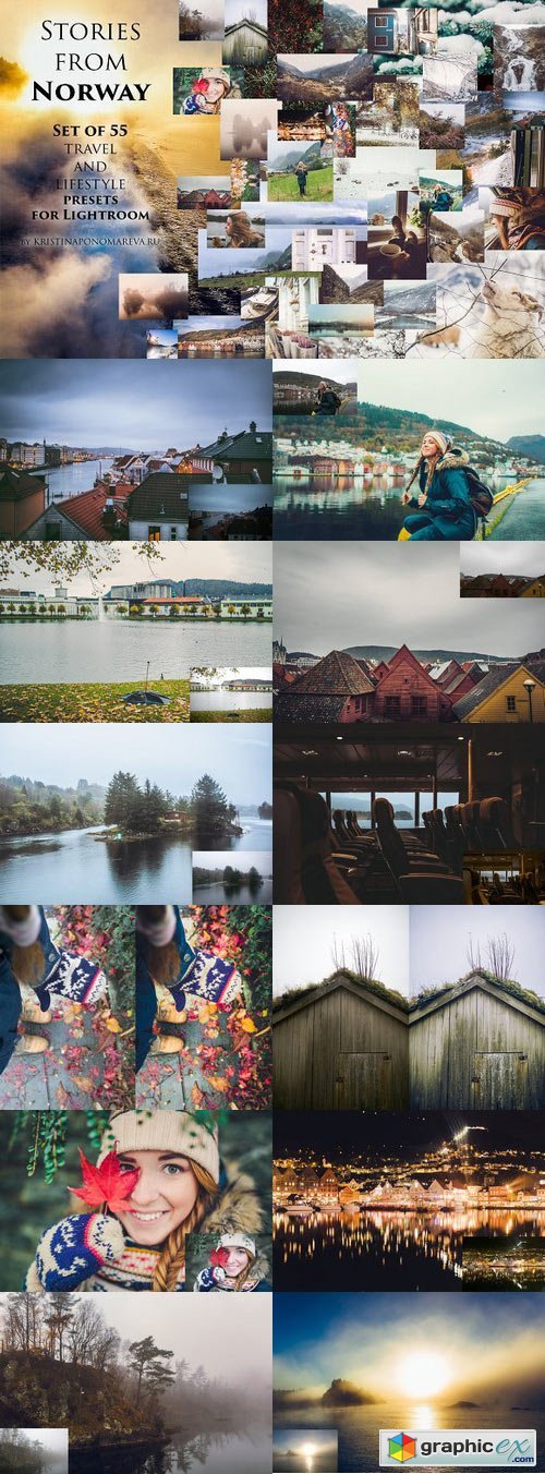 Stories from Norway-55 presets!