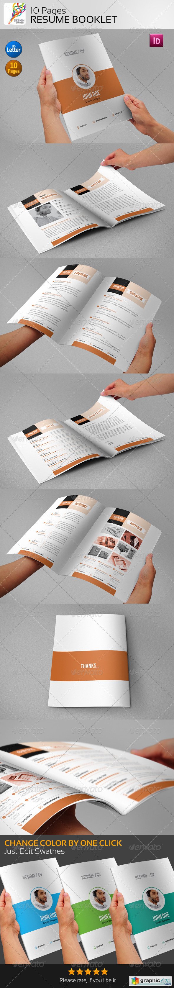 Resume Booklet (10 Pages)