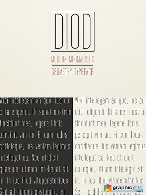 DIOD Typeface