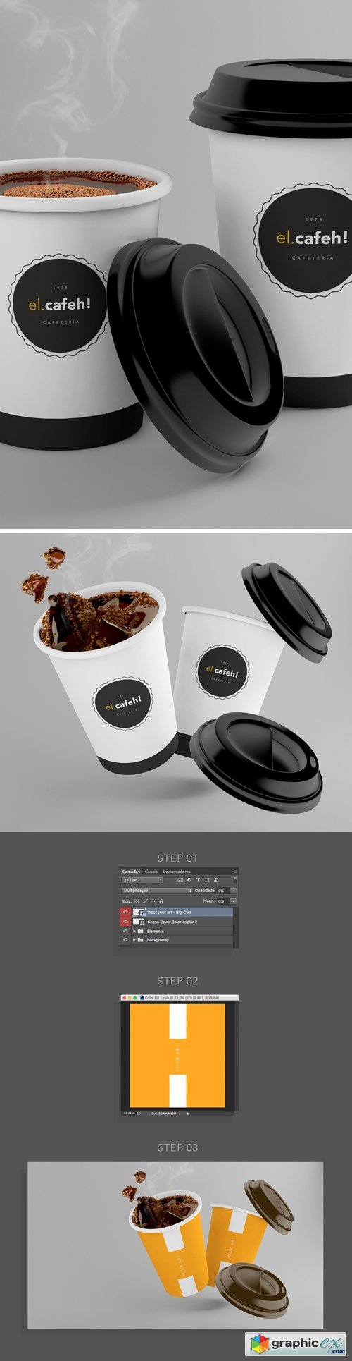 Coffee Cup Mockup, part 10
