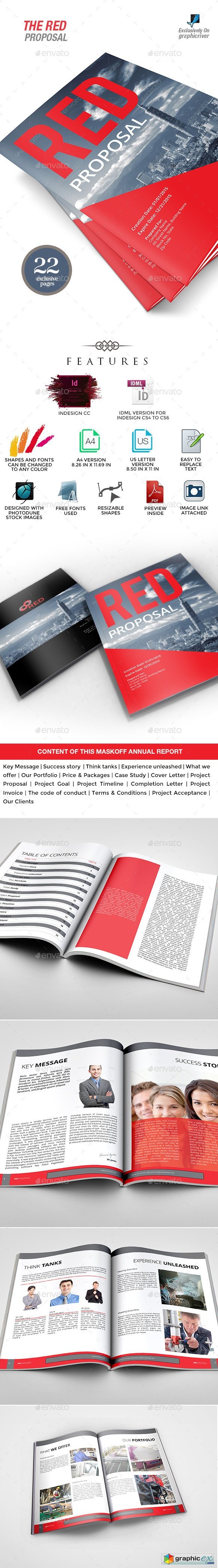 The Red Multipurpose Proposal Template