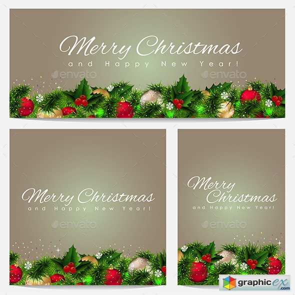 Christmas Banners » Free Download Vector Stock Image Photoshop Icon