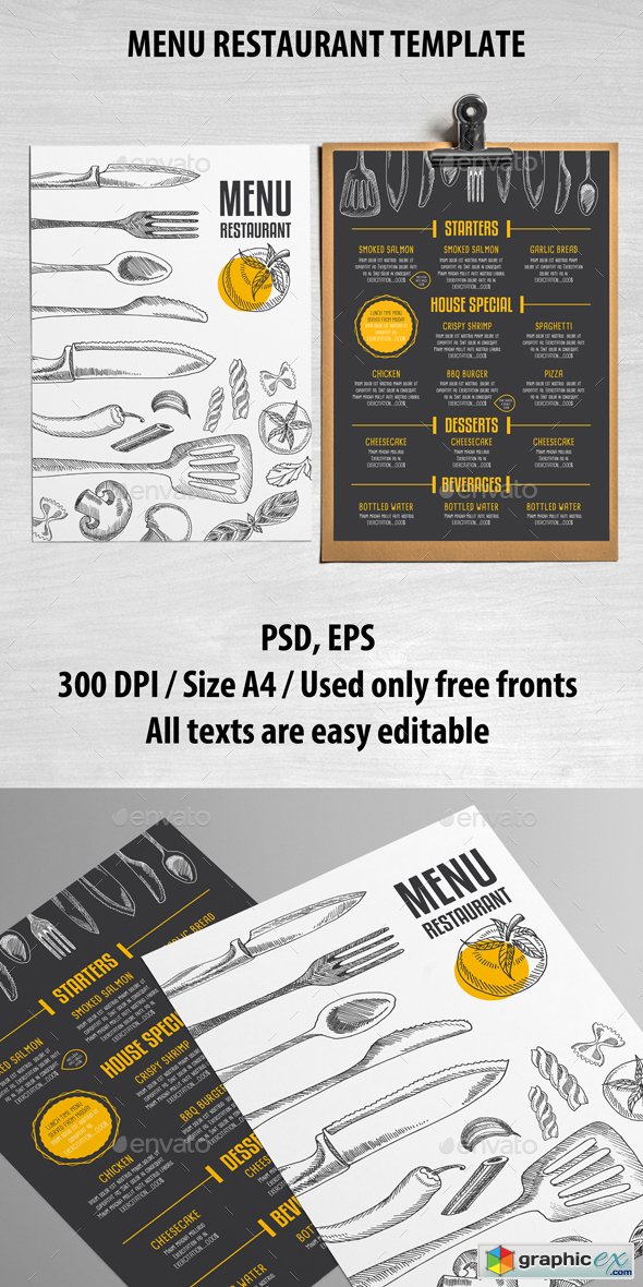 Cafe and Restaurant Template 14340087