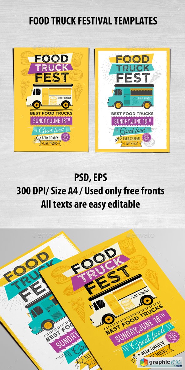 Food Truck Template 16472625