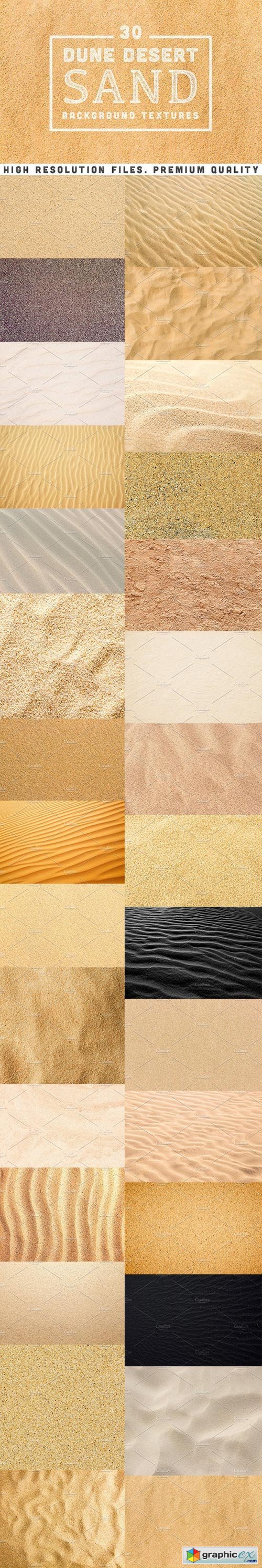 30 Dune Desert Sand Textures