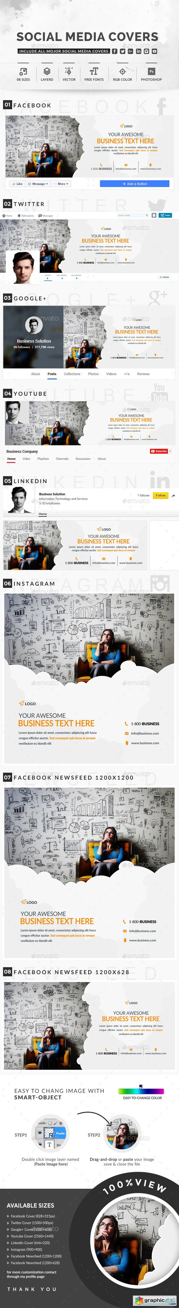 Graphicriver Social Media Covers