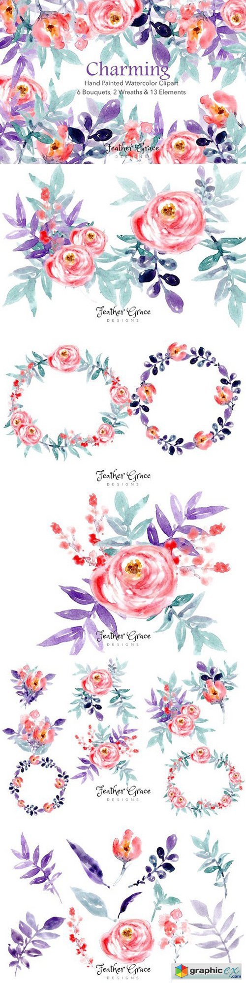 Charming Floral Collection