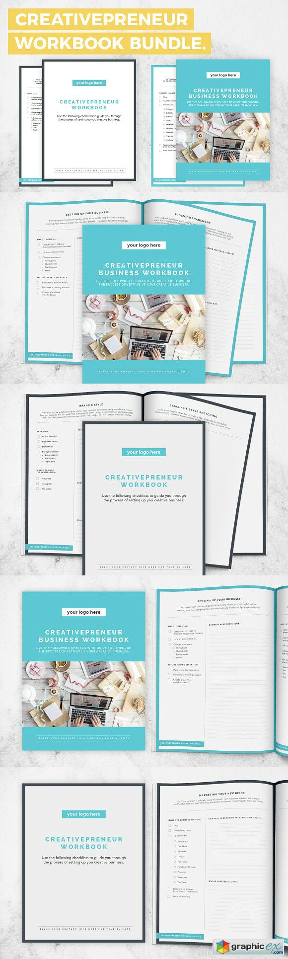 BUNDLE! Creativepreneur Workbooks