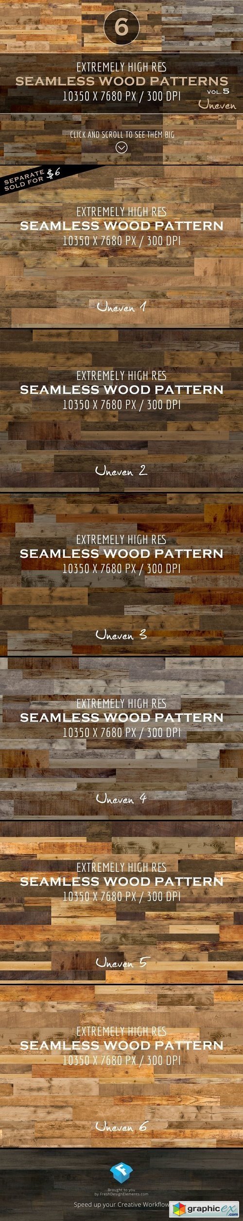 Extremely HR Wood Patterns vol. 5