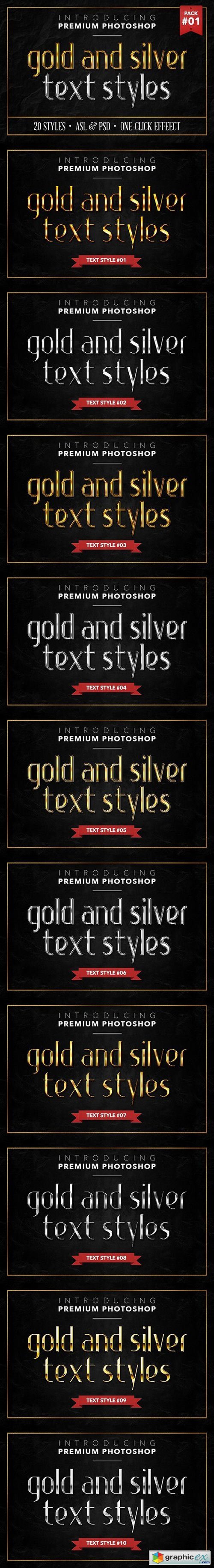 Gold & Silver #1 - 20 Styles
