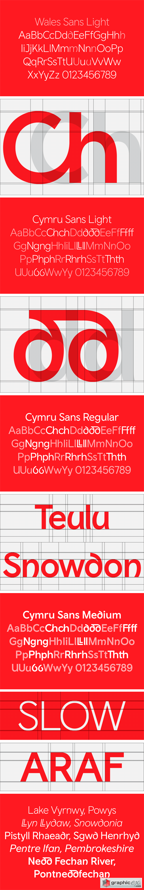 Wales Font Family