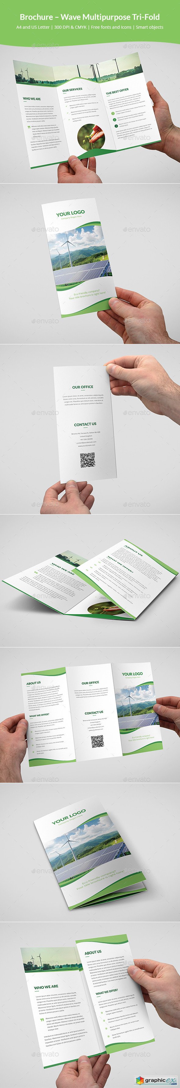 Brochure  Wave Multipurpose Tri-Fold
