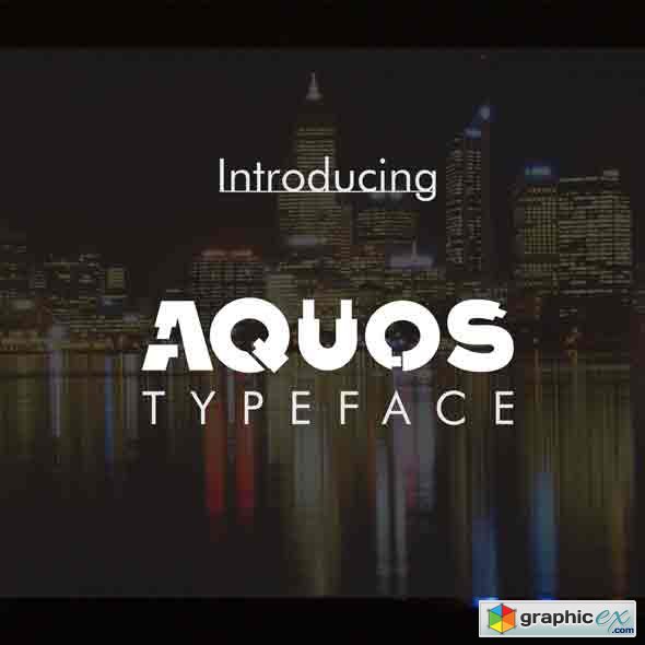 Aquos Typeface