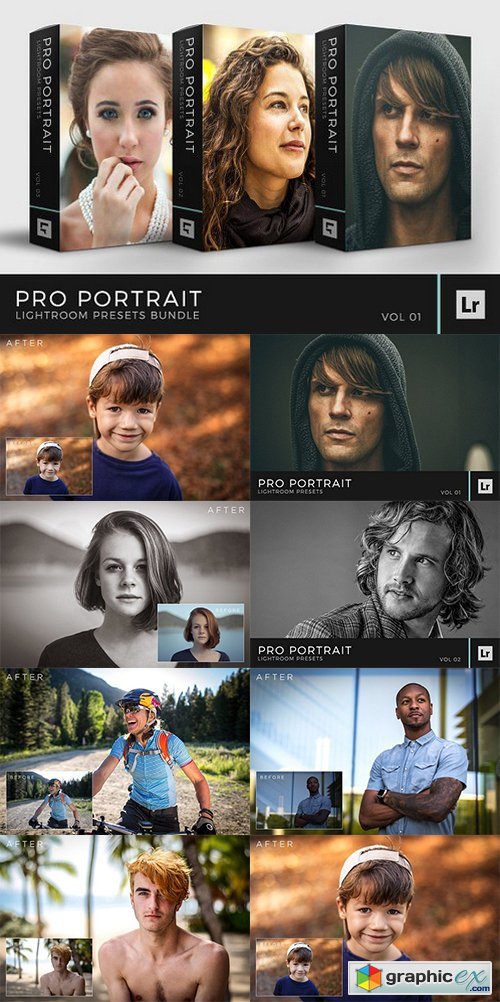 Pro Portrait Lightroom Preset Bundle