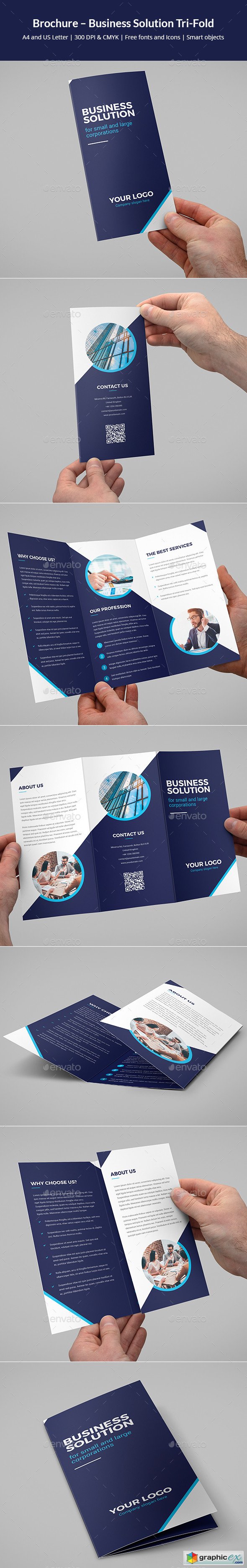 Brochure  Business Solution Tri-Fold