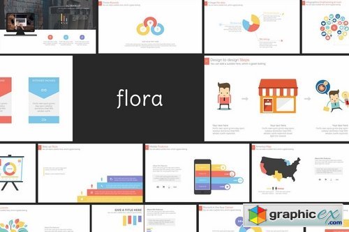 Flora Multipurpose Powerpoint Presentation