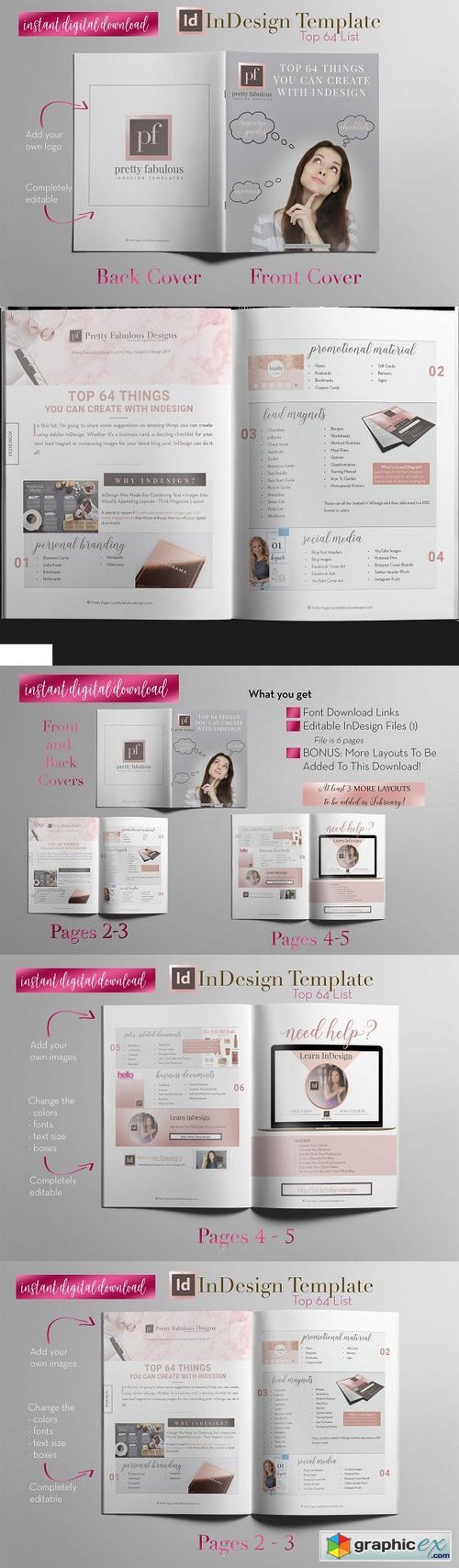 Lead Magnet List | InDesign Template