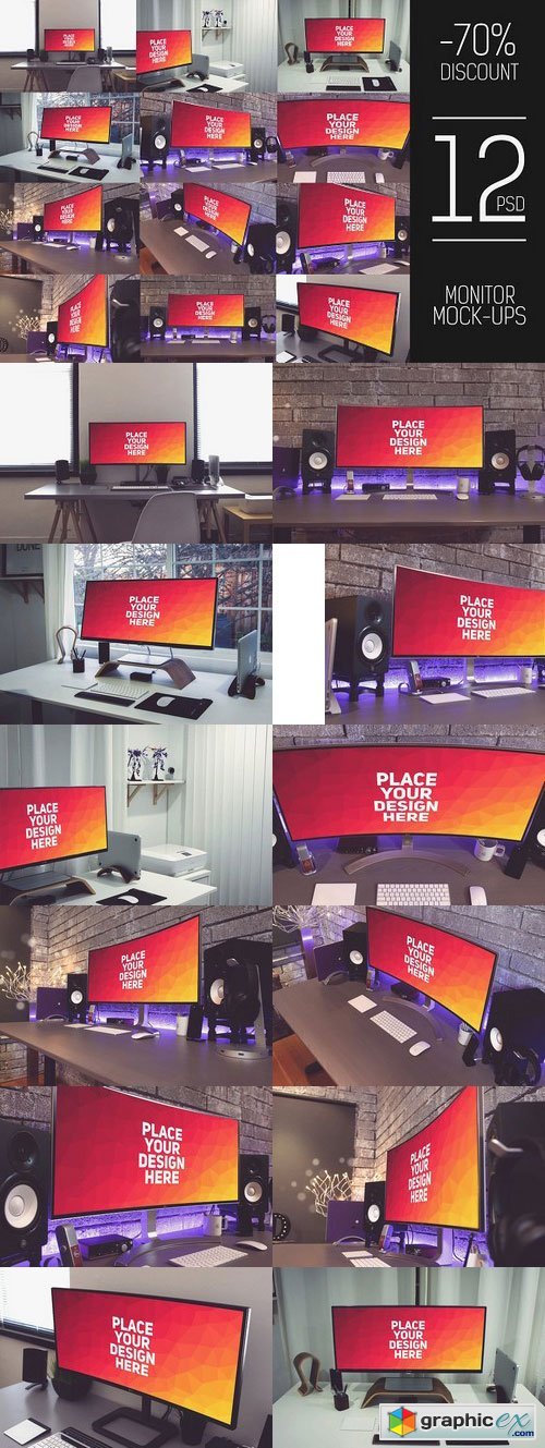 12 PSD Curved Monitor Mock-up#1