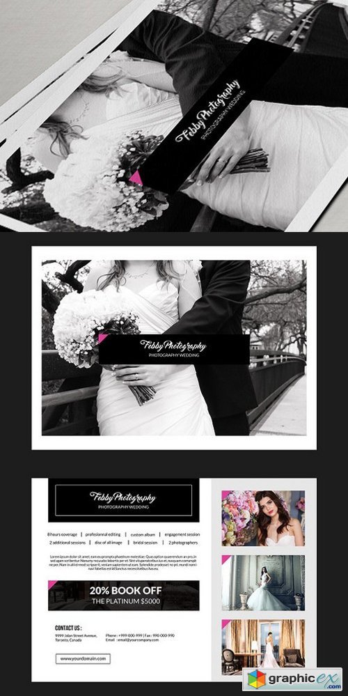 Wedding Photography Flyer 1323460