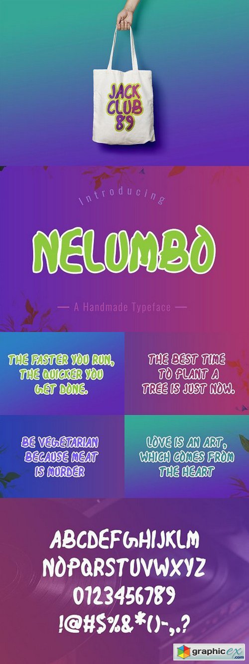 Nelumbo Typeface