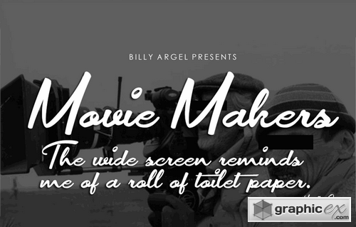 Movie Makers Font