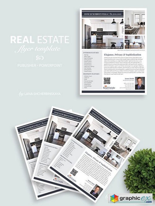 Real Estate Flyer Template No.8