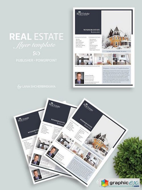 Real Estate Flyer Template No.4