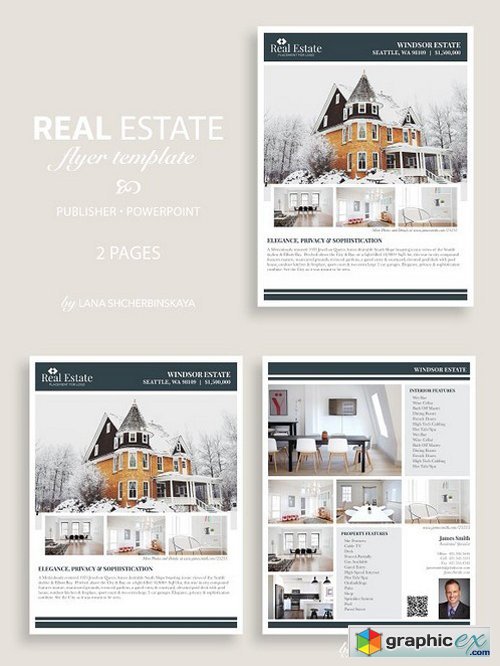 Real Estate Flyer Template No.9