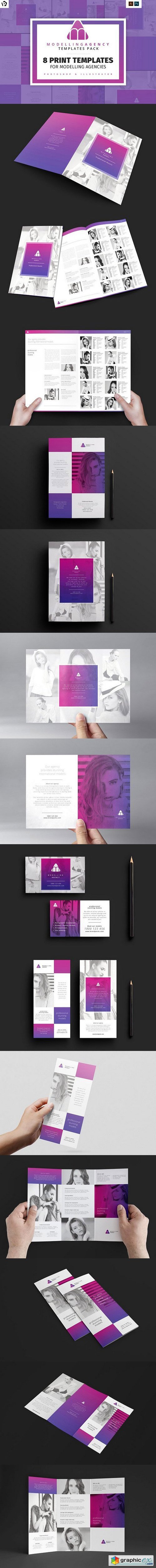 Modelling Agency Templates Pack