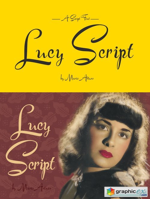 Lucy Script Font