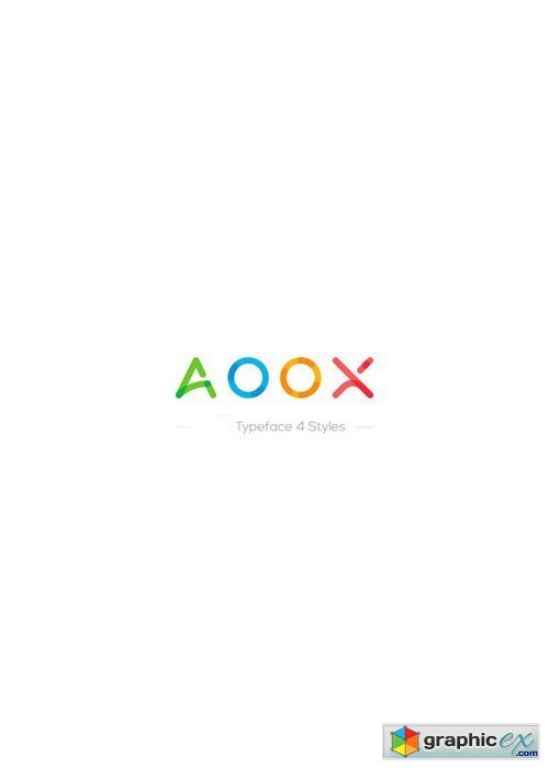 AOOX Font